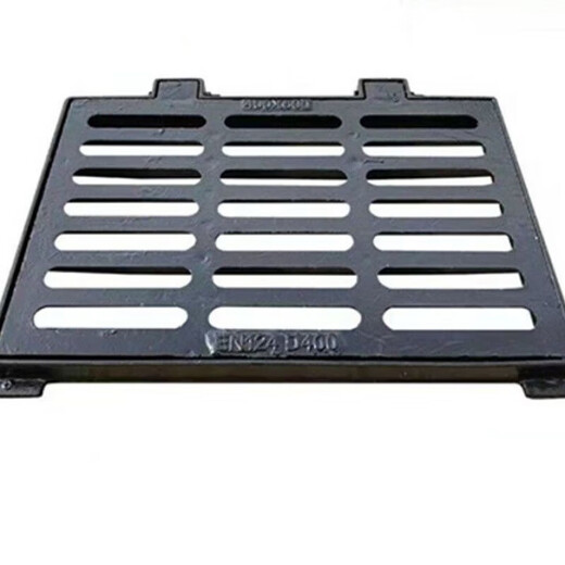 Qilicai Regenwasser duktile Gusseisen-Schachtbedeckung mit Rahmen rechteckiger Basiskanalkanalabdeckungsplatte Grate 300*5009 Ladung 15 Tonnen