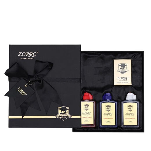 Kerosene Lighter Creative Retro Rocker 786 Mecha Kun Personalized Windproof Transparent Visible Oil Tank Black (Gift Box)