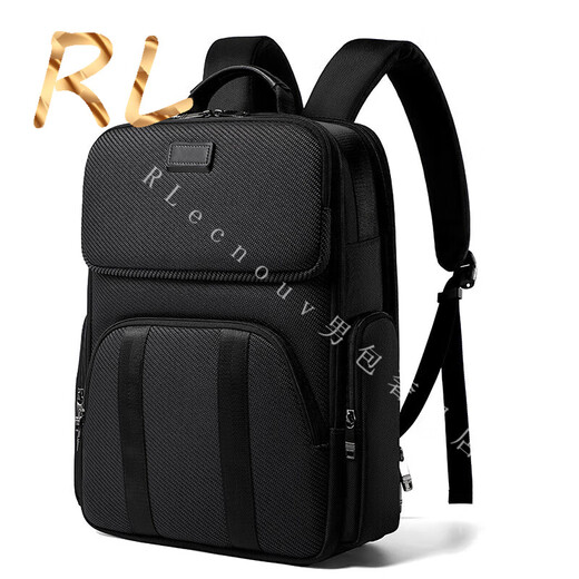 Goldwin Light Luxury Marke 2025 Neues Männer Rucksack Business Casual Water Splash Computer große Kapazität Pendeln Rucksack Männer Schwarz