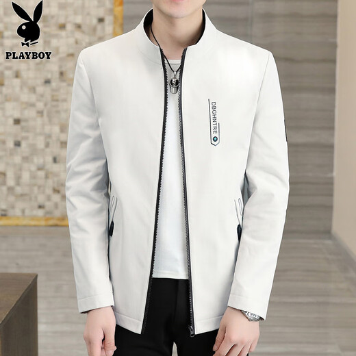 Playboy (PLAYBOY) coat men's jacket men's 2025 autumn and winter casual high-end men's windproof handsome tops