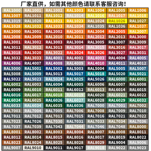 Gris clair Raul Ral7035 Auto-frayant 3020 peinture 9016 Blanc du jaune rouge bleu 5012 peinture en aérosol métallique 7035r Ral5012 bleu clair