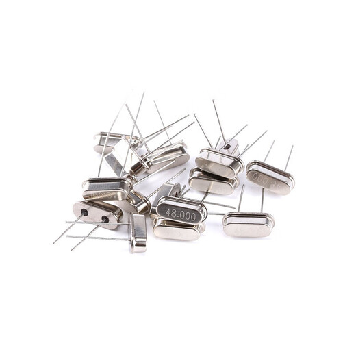 Runeskee HC-49S direct plug/SMD passive crystal oscillator 4/8/12/16/24/25MHz 11.0592MHz/direct plug 2 pins (10 pieces)