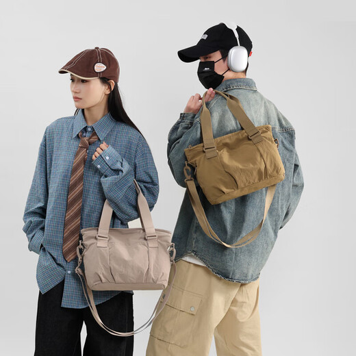 Universelle Reisetasche mit großer Kapazität für Männer und Frauen, leichte und einfache neue vielseitige Aufbewahrungs -Umhängetaschen Crossbody -Tasche für Frauen, hellblau, einzelne Größe
