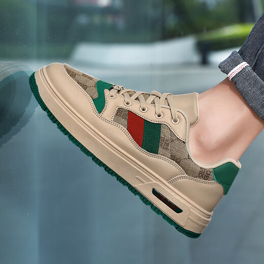 Changxiang Huili men's shoes 2025 new trendy shoes outdoor extra-large size sports and casual shoes 47 Korean versatile couple's shoes Mi-green 6175 40