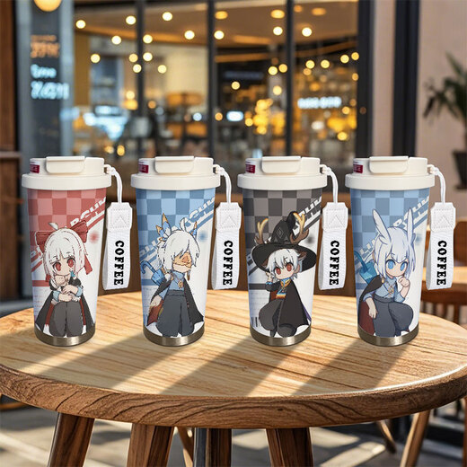 Chengliu Light Meets Sky Peripheral Thermos Cup White Bird Shota Bookworm Wizard High-Pretty Children Large Capacity Girls Water Cup KFB3895