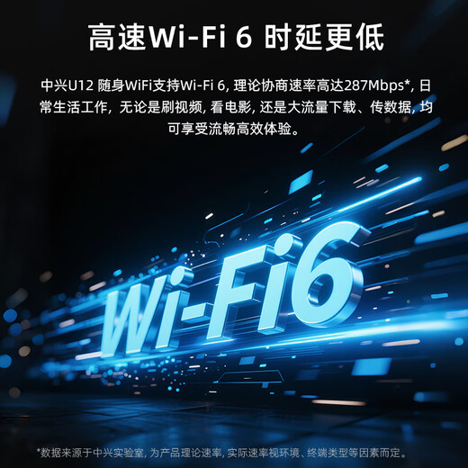 ZTE U12 wifi portátil sin tarjeta móvil inalámbrico wi-fi6 coche 4G enrutador portátil ilimitado de alta velocidad Internet tesoro tráfico nacional universal 2025 modelo 5GXY15B grafito negro red dual WIIF6+3000 mAh batería súper larga duración sin límite de velocidad sin falso estándar tráfico mensual 1500G