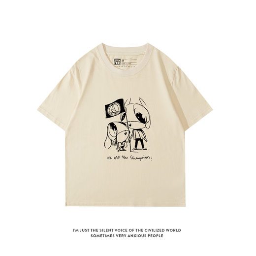XPAY Enrique leads PSG to win the championship and remembers the youngest daughter, the same custom summer pure cotton short-sleeved T-shirt for men and women. Short-sleeved and short-sleeved-A13822-front middle-dark night gray-white picture XL 175-180cm/140-160Jin[Jin equals 0.5 kg]