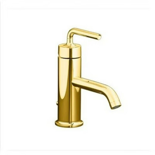 Kohler K-14404TK-14402t Pioruisi gebürstete Hochgefahr-Waschkunst Single-Becken-Wasserhahn K-14402 Flansch Gold