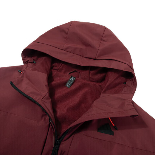 阿迪达斯 （adidas）男装 新款运动服休闲连帽防风衣工装夹克舒适时尚潮流梭织外套 JE8577/建议拍小一码 S