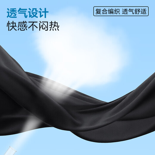 
Keep swimming cap for men and women, universal cloth hat, comfortable swimming cap, high elasticity, plus long hair adult hat 740 black