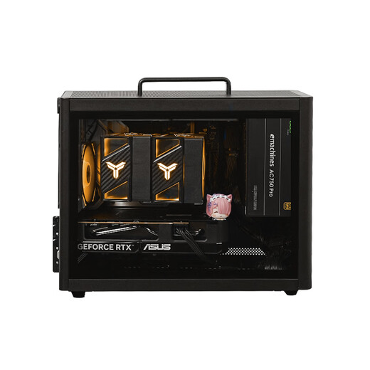 ASUS I5 14600KF/RTX5070/RTX5060TI/5050/13400F mini ITX desktop assembly computer host e-sports game design rendering live broadcast DIY complete machine with four丨14600KF丨RTX5060