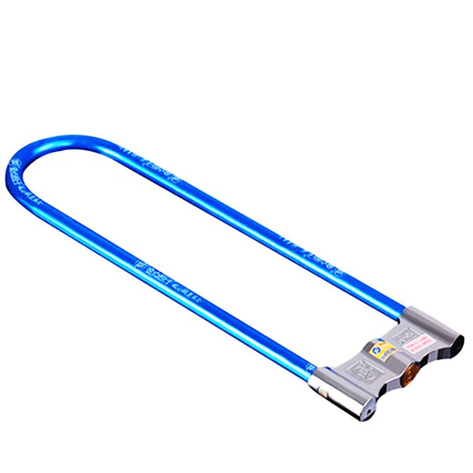 Verrouillage de moto Crescent Dot Golden Dot Veie électrique en forme de serrure étendue Lock anti-Theft Lock en verre en forme de serrure de verrouillage 1396-rouge 3 touches