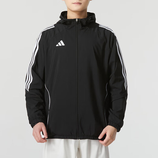 Adidas костюм мужская мода с тремя полосами спортивная одежда для спортивной одежды с капюшонами модные брюки для повседневных брюк с двумя частями/IM8806+IB5012 M