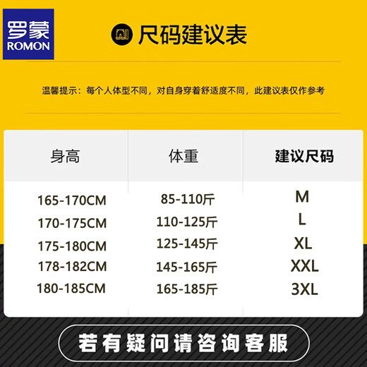 Romon 2-pack summer high-end short-sleeved T-shirt men's bottoming shirt round neck black and white solid color slim half-sleeved clothes white + black L