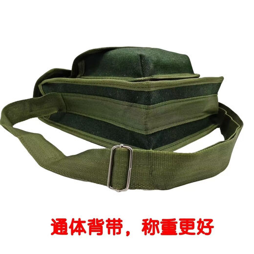 Shantou Lincun mini tool bag small canvas thickened electrician special tool bag woodworking diagonal span small parts bag portable length 22 cm wide 9 cm high 25 cm tool bag