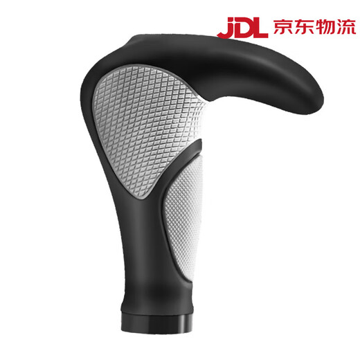 ROGTYO mountain bike handlebar cover cow and sheep horn rubber grip bicycle accessories one-piece widened meat ball black-with vice