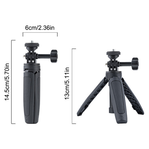IMVP迷你运动相机三脚架专用影石Insta360 AcePro2手持自拍杆拍摄支架 相机支架+手机夹+补光灯