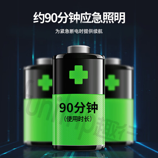 Quxing safety exit sign stainless steel LED emergency evacuation sign floor fire emergency light single sided two-way