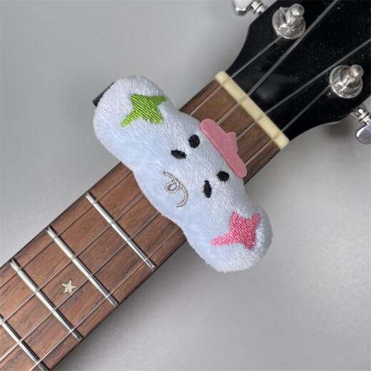 
Sijie brand Rongdetang cute little animal cartoon folk songs tone clip electric guitar ukulele voice clip tuner green