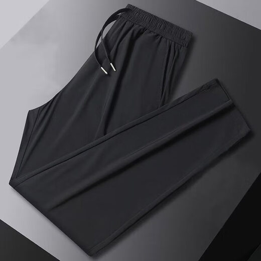 La nouvelle protection solaire d'été de Kamule pantalon de survêtement à séchage rapide et pantalon décontracté à jambe droite masculine 3xl 140-160jin [Jin est égal à 0,5 kg]