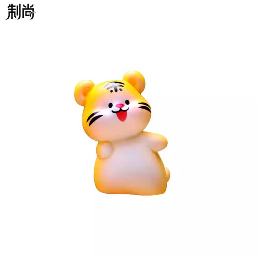 
Creative tilted head zodiac DIY decoration accessories mini desktop small ornaments children toy model gifts 12 cute zodiac signs set