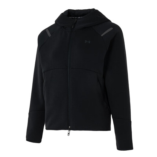 Under Armour Vêtements féminins officiels 2025 Été Nouvelles vêtements de sport veste à capuche extérieure veste en tricot confortable 1379842-001 S