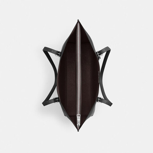 COACH brand direct supply women's MOLLIE large handheld tote bag black CV968 New Year's Valentine's Day gift