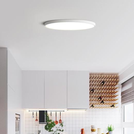La luz del techo del dormitorio de protección para los ojos de Jiangong Full Spectrum 2025 NUEVA habitación principal de la habitación principal Reducking Zhongshan Lampa 1W Spectrum Full RA9740cm conectado a Mijia AP
