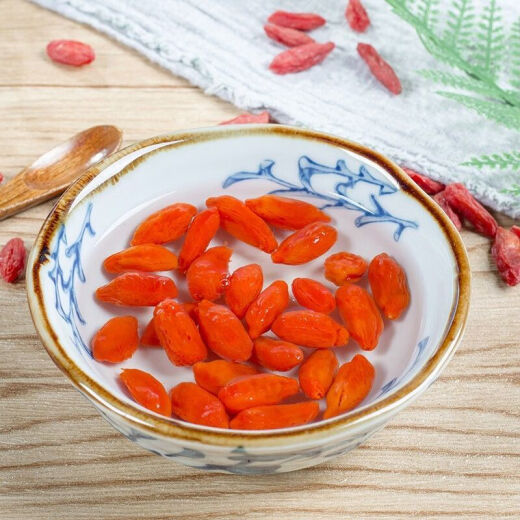 枸杞子正宗宁夏头茬一级特级免洗枸杞大粒新货红枸杞泡水泡茶泡酒 枸杞500克