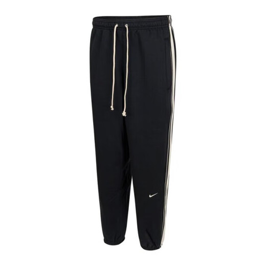 Nike (NIKE) official sports pants men's pants autumn and winter new fashion casual pants knitted plus velvet warm comfortable small feet pants trousers HJ3884-010 black/inner plus velvet S