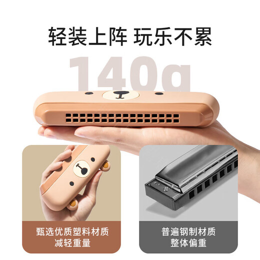 魔豆胜活儿童硅胶可水洗口风琴1至3岁宝宝乐器吹奏乐器幼儿初学者入门玩具 口风琴 鳄鱼款硅胶口琴%23带萌宠保护硅