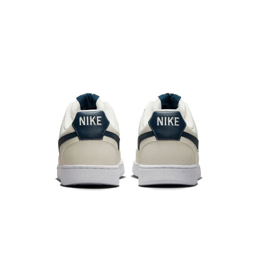 Nike Herrenschuhe 2025 Sommer Neu einfacher Version Air Force One Court Sneakers Weizenfarbe Casual Schuhe HQ4867-101 Segel Weiß/Ortel Deep Sea Blue 44.5