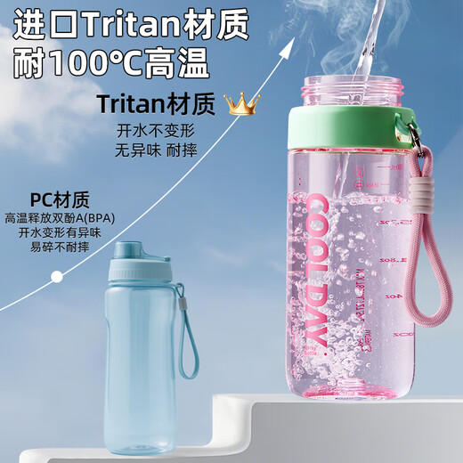 Private high-quality spray water cup for children 6-12 years old, junior high school students going to school, special sports water cup, summer spray water straw bottle