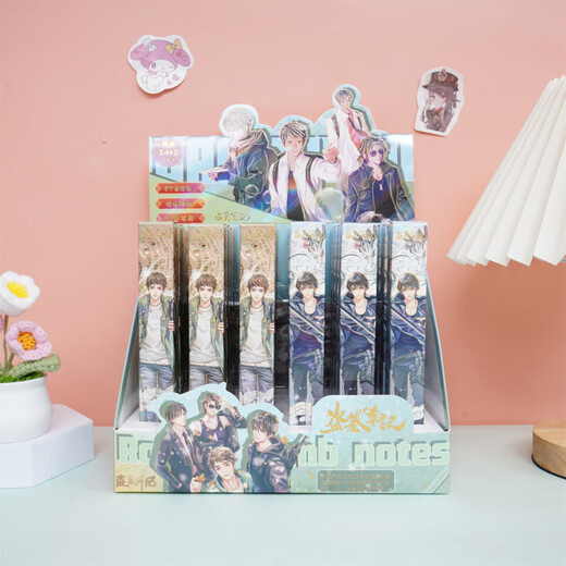 UHFQ Tomb Raiders 'Chronicles New Blind Box Stift kreativer Anime Peripheral Stationery Press neutraler Stift Schnell trocken schwarzer Wasser 0,5 m x-6189 Naruto Blind Box Stift zufällig 6 0,5 mm 0,5 mm x Single