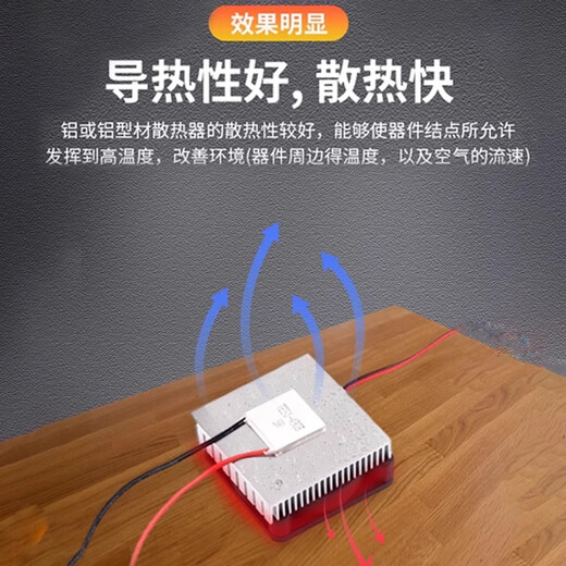 Zejie routing CPU radiator memory graphics card electronic cooling block 5*6*10*20*22*25*28*40 aluminum heat sink 60*60*10 black