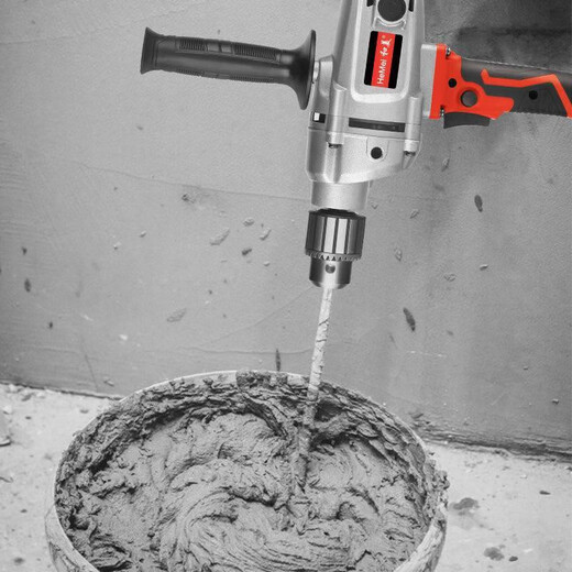 Hemei Aircraft Drill High Potty Putty Polvo Cemento Conjunto de cenizas eléctricas Conjunción de cenizas Manejo de taladro eléctrico Mejor de diez refrescos Actualización 3890W con dos postes de montaña dobles