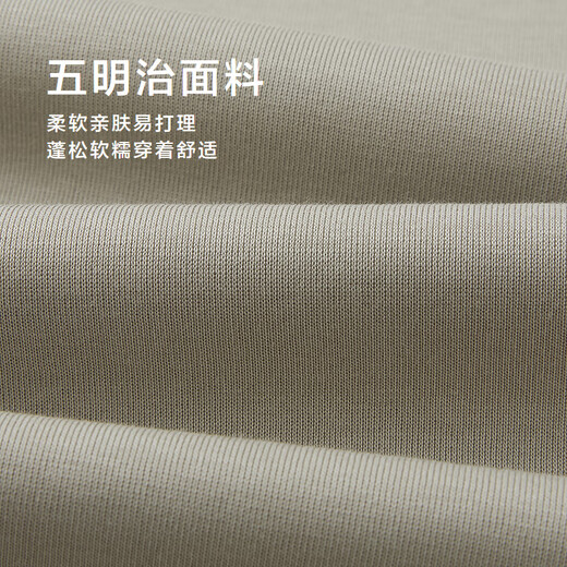 HLA Hailan House sweatshirt men's autumn mountain is not high series printed embroidery soft long-sleeved men's New Year