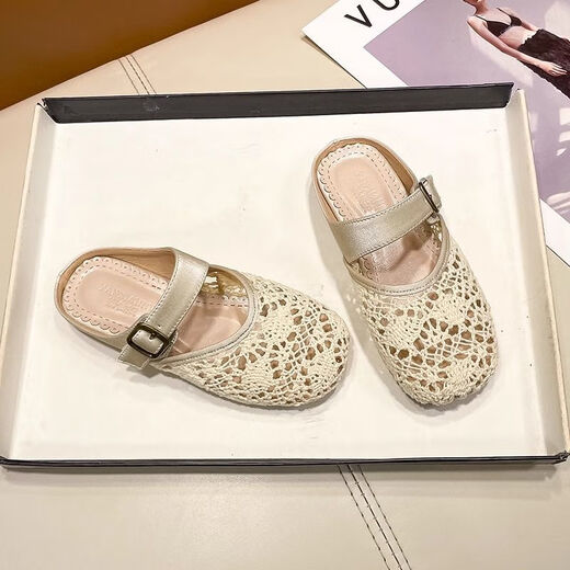 G. Duckids Little Yellow Duck Girl Slippers use zapatos de playa para niños fuera de 2025 Summer Nuevo ausente de tamaño mediano de sandalias de sandalias de sandalias de albarico