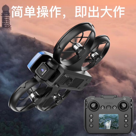 Beast UAV SG800Pro mit Bildschirm Fernbedienungssteuerung bürstenloser Quadcopter Luftfotografie Kleine Einstiegsstufe Grundschulmodell Flugzeugwettbewerb Spielzeugbedienungssteuerflugzeug gewöhnliche Fernbedienung Control-Controll-Steuerung mit Luftfotografie-Draht-Schutzschutzmotor [1 Batterie] Teilepackung + Aufbewahrungspaket