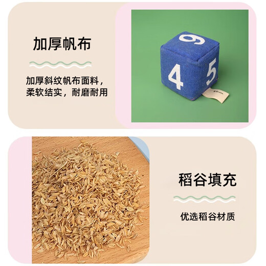 Forty Thousand Kilometers Sandbag Kindergarten Children's Throwing and Throwing Special Handmade Throwing Digital Game Props for Primary School Students Recess Games