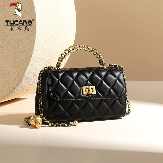 Woodpecker (TUCANO) bag women's bag 2025 high-end sense ladies' small fragrance chain shoulder bag practical birthday gift