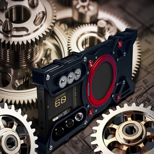 Dazzling Red Magic 10air mechanical arm Red Magic 10spro+ mobile phone case with stand 10pro rotating ring Red Magic 9spro+ metal frame protective cover 8spro+ car magnet Upgraded mechanical rotating stand black lanyard + frameless + car magnet 1 Red Magic 10s pro+