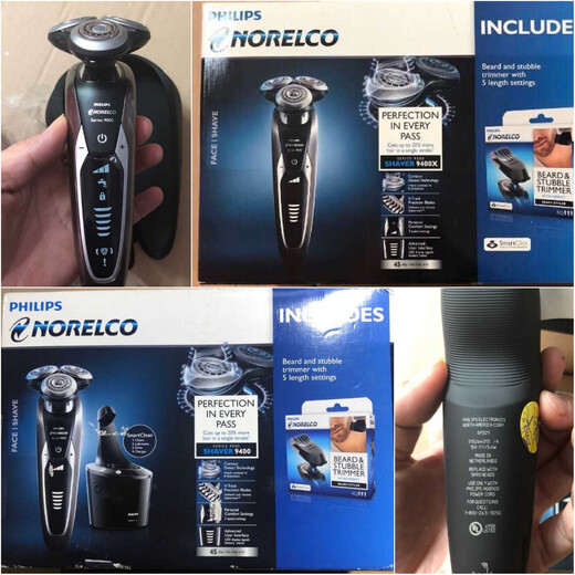 Philips (Philips) Shaver SP9860 9820 S9733 S9731 S5420 Niederlande Origin Ganzkörper Waschen S5940 Doppelschicht importiertes Messerkopf Bulk nicht verwendet 95 neue Farbe