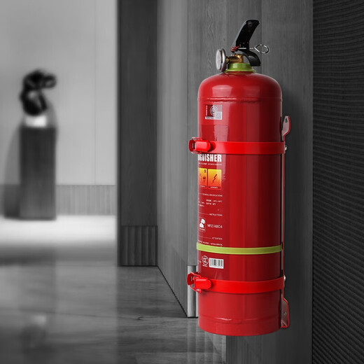 Zhongjia Wo'an fire extinguisher hanger fixed frame bracket vehicle vehicle placement bracket car truck trunk hook hoop fire extinguisher hanger 3/4 kg rust-proof and anti-corrosion