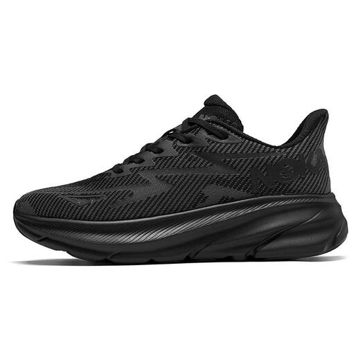 Bimai running shoes new Pure 2.0 running shoes lightweight breathable cushioned knee pads men and women running sports casual shoes 9905 black 42