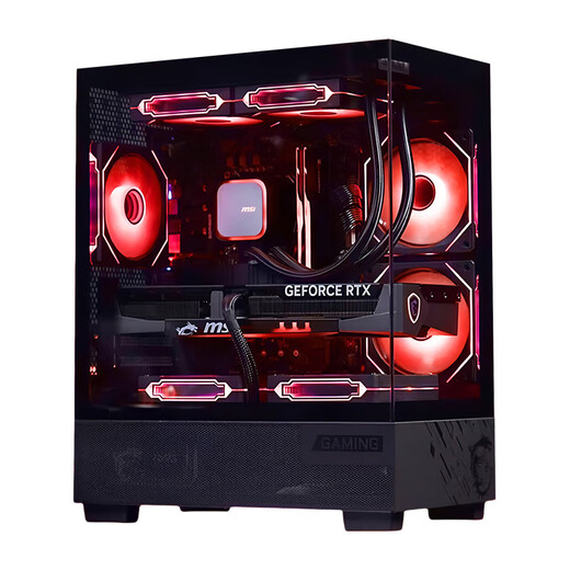 MSI Core i5/i7 14600KF/14700KF/5060Ti/5070Ti desktop assembly machine game e-sports Delta mobile computer host DIY complete machine sea view room configuration one 14600KF box丨16G丨512G丨No card
