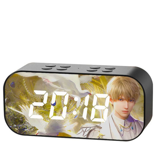 Love and Deep Space Peripheral Alarm Clock Qin Che Qi Yu Li Shen Shen Xinghui Bluetooth Speaker Audio Clock Watch Birthday Gift Li Shen 6