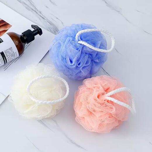 Universal for people and pets, bath bubbler, pet bathing artifact, bath ball, bathroom back rub, PE foaming ball, skin-friendly, 5 random colors of bath ball