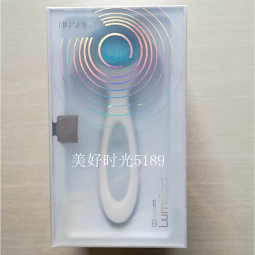 如新（Nu Skin）[官方直营店】Nuskinlumispa洗脸仪一代lumi新电动美容洁面机基础头美国产 一代洗脸机蓝色基础导头带盒子