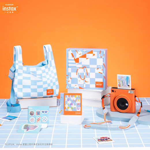 INSTAX Fuji instax instant camera SQUARE SQ1 Glacier Blue